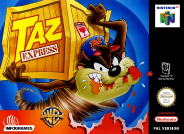 Taz Express (Europe) (En,Fr,De,Es,It,Nl) box cover front